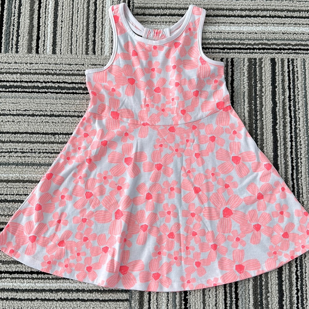 Girls Flower Print Dress size 3T